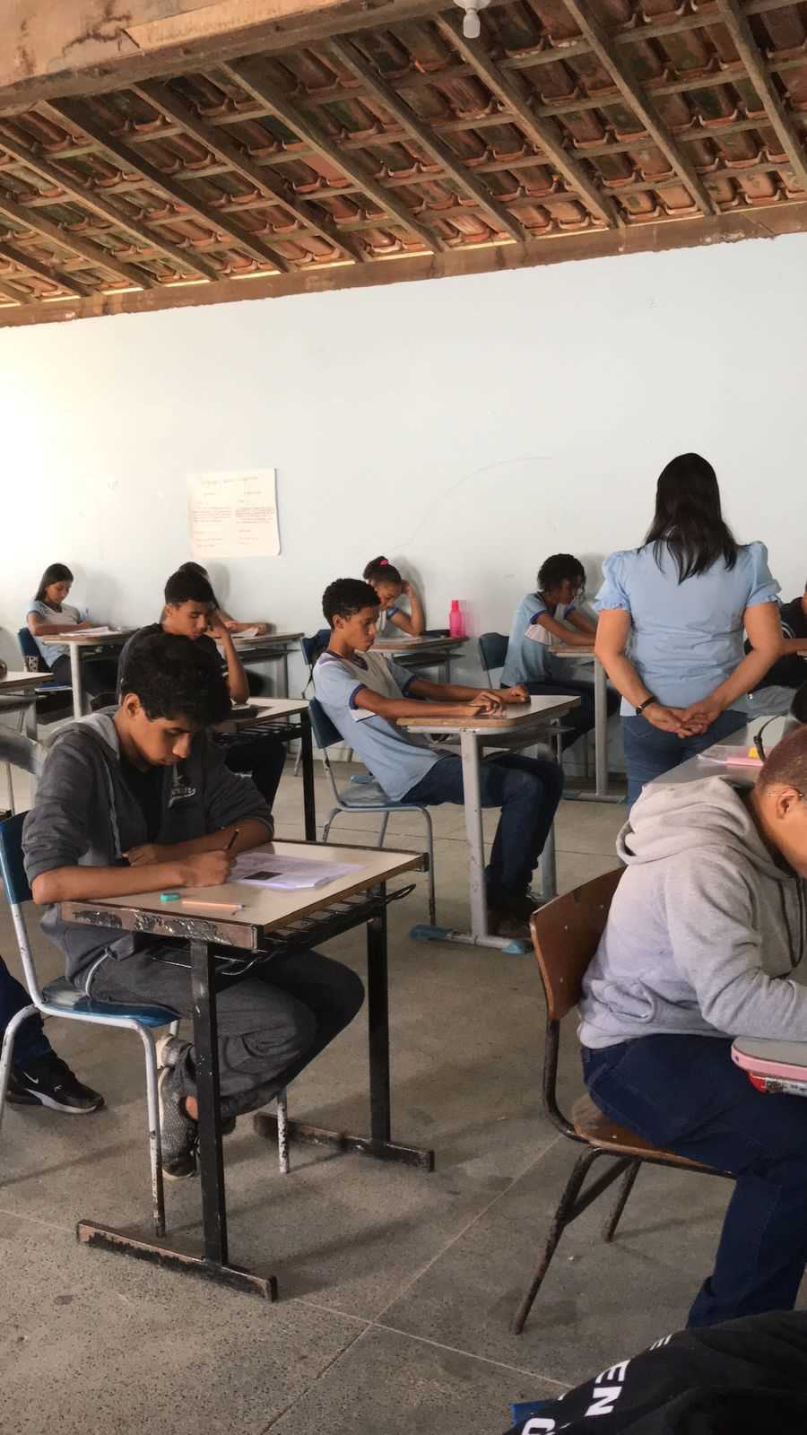 Camacã: Estudantes da rede municipal de ensino participam de simulados do Projeto foco no IDEB



